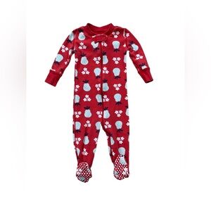 Hanna Andersson Size 60, 3-6 Months Pear Flowers Organic Footie Pajamas Sleeper